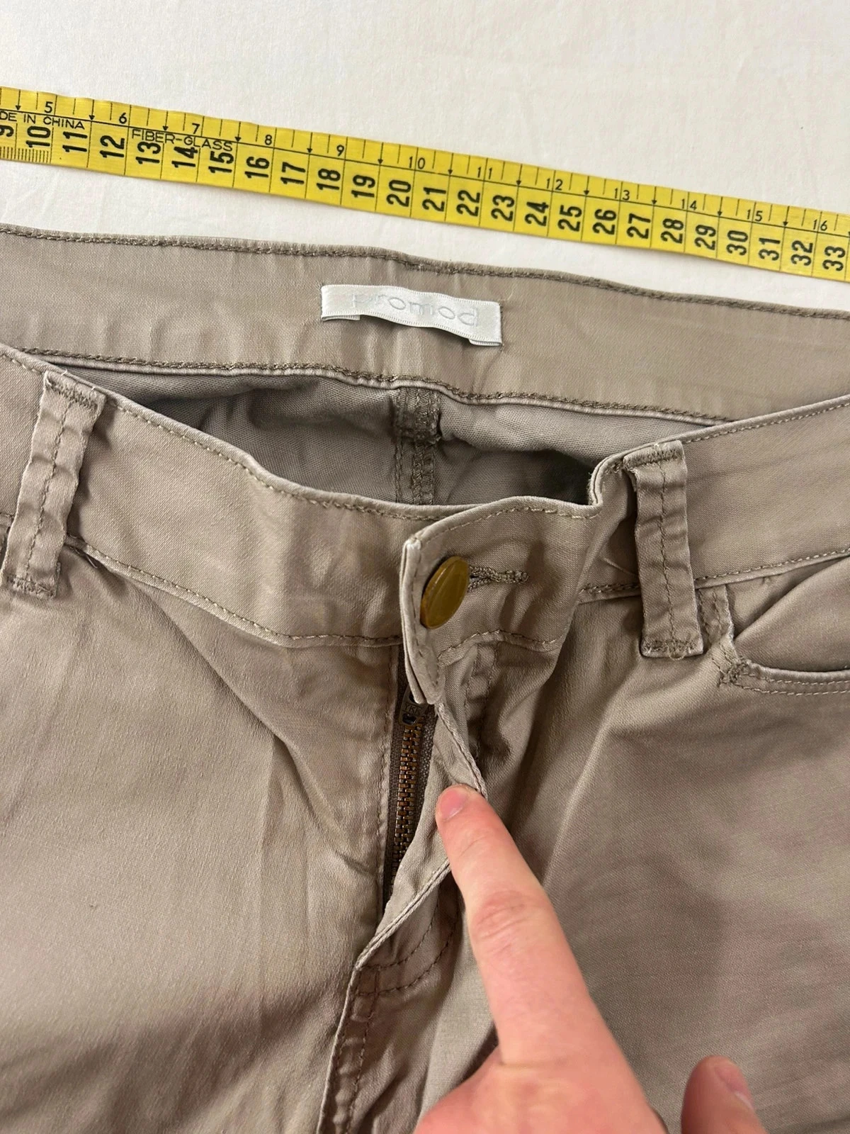 Beige crème promod jeans – photo 8